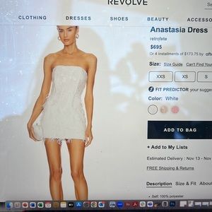 Retrofete bridal second look after party dress